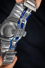 Premium Diamond-Cut Black Watch